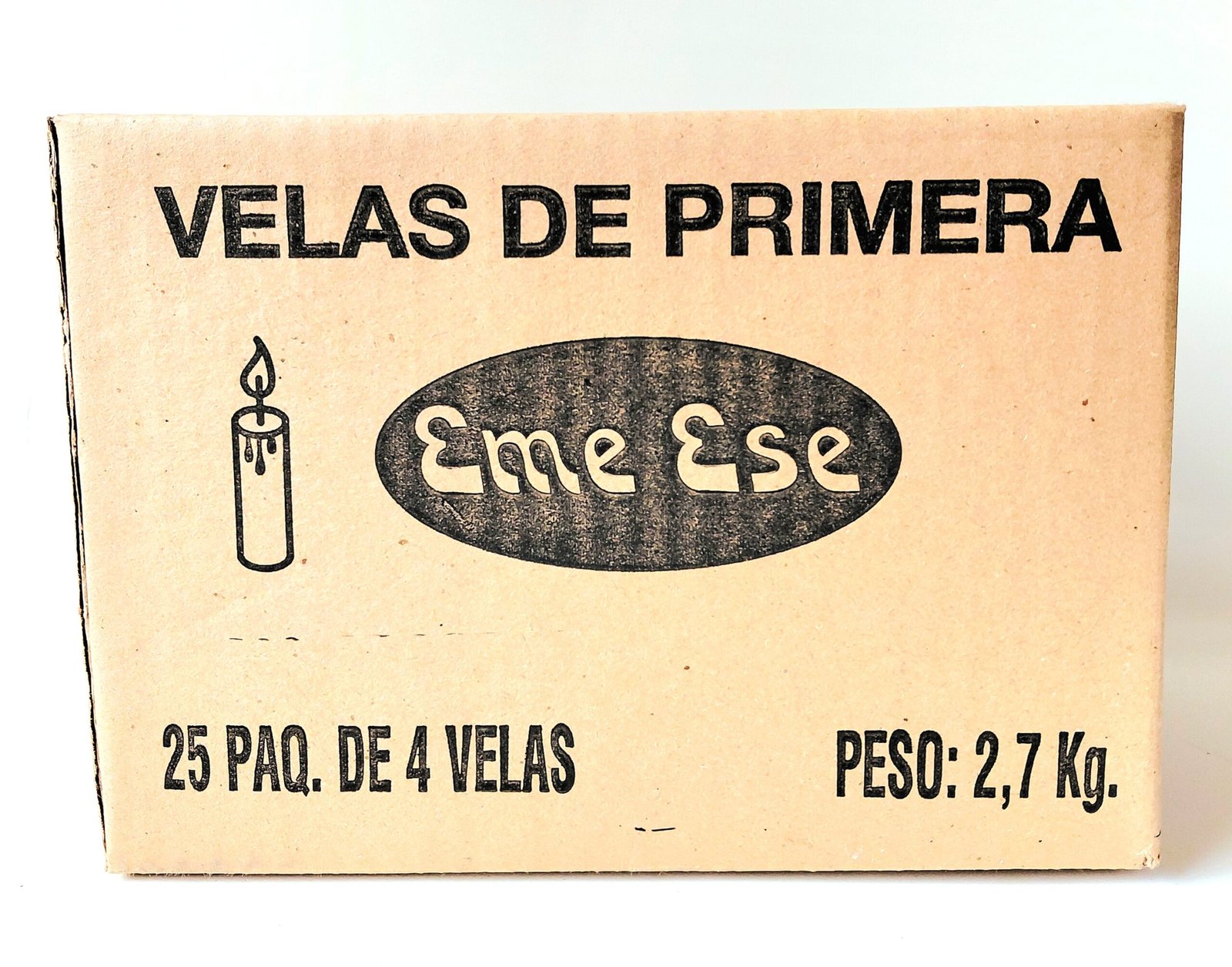 Caja de 25 paquetes de velas de 160mm - Imagen 3