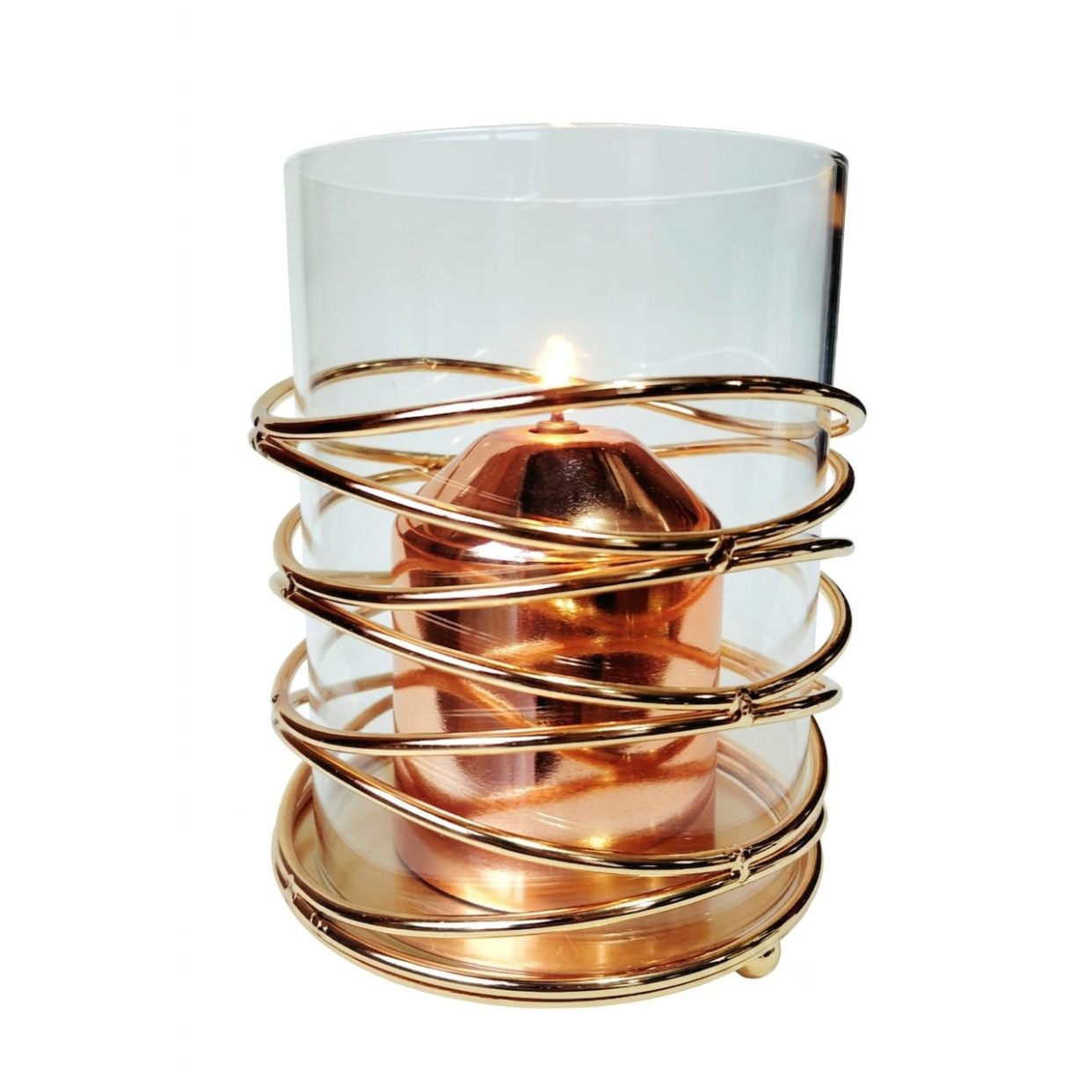 Porta velas Basket