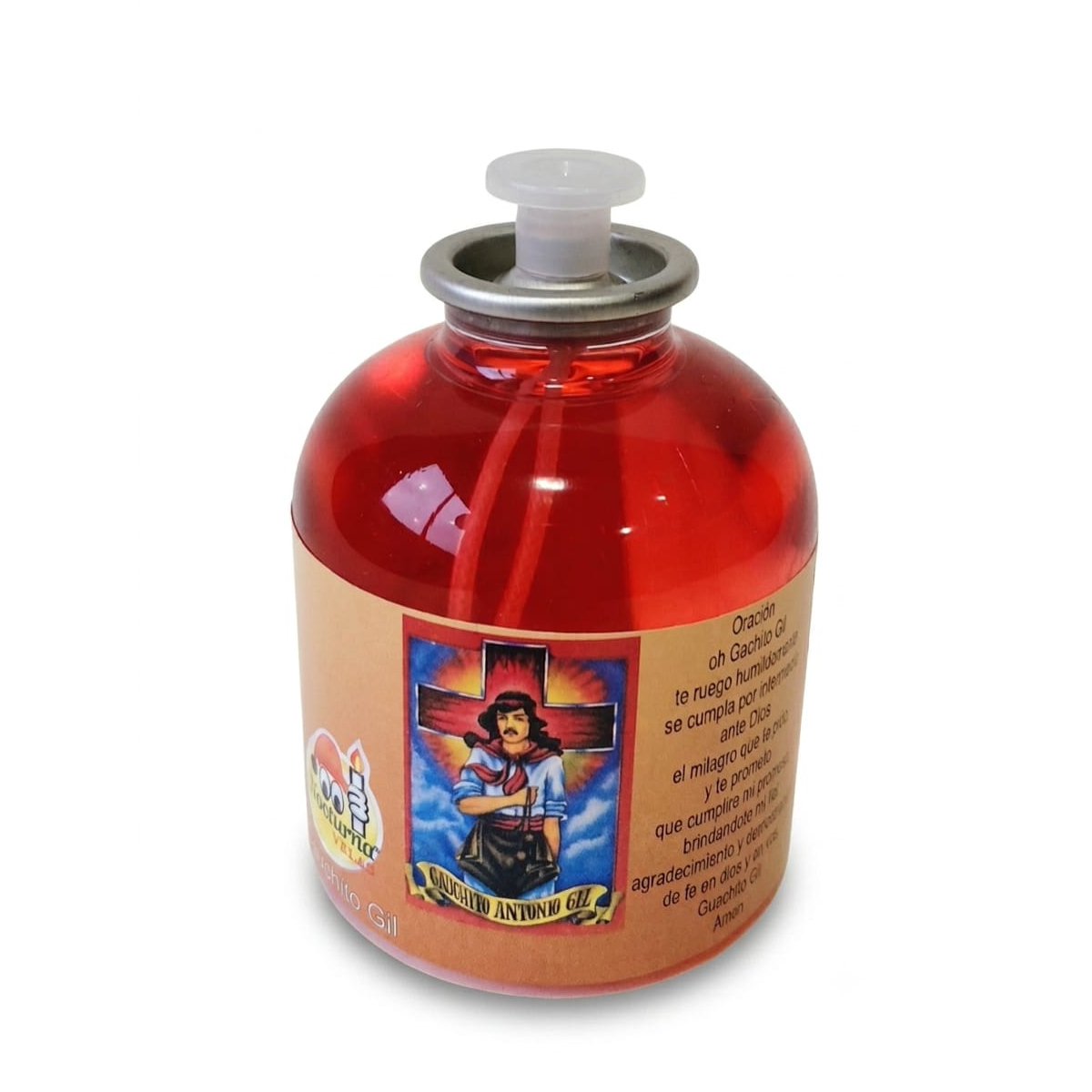 Vela de parafina liquida santoral
