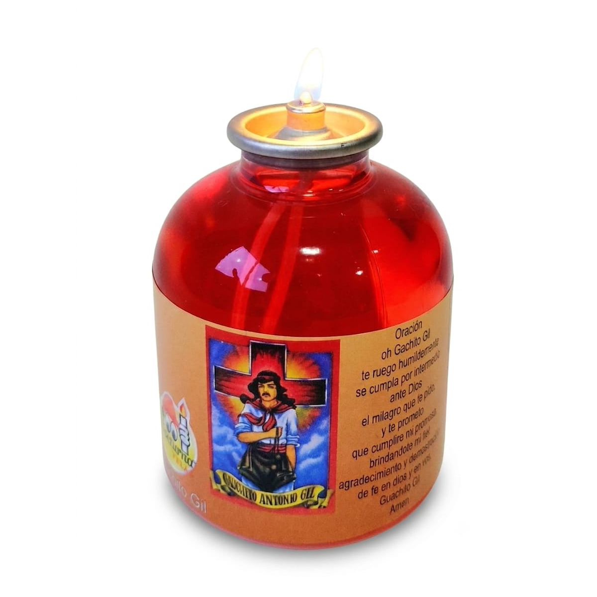 Vela de parafina liquida santoral - Imagen 2